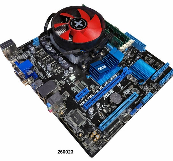 Mainboard für PC / Asus M5A78L-M Plus USB3 / AMD FX 8300 CPU / Lüfter / 16 GB DDR3 RAM