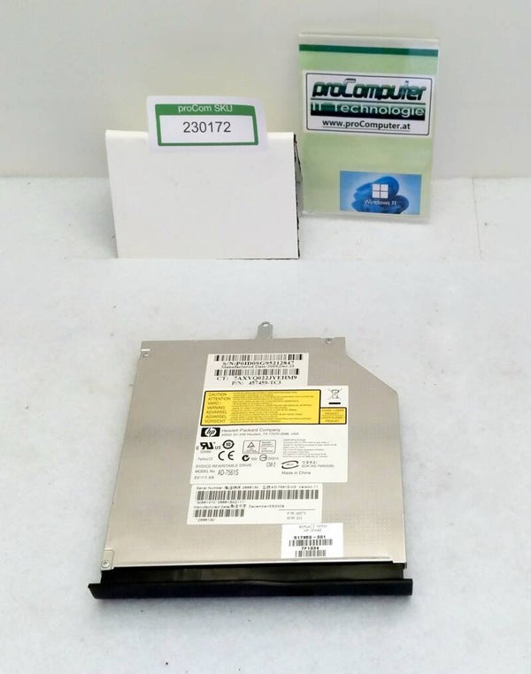 DVD-RW / Laufwerk für HP Compaq Presario CQ61