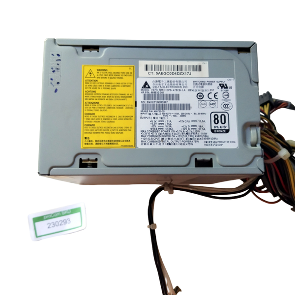 Netzteil für HP Z400 Workstation / DPS-475CB-1 A / 475 W