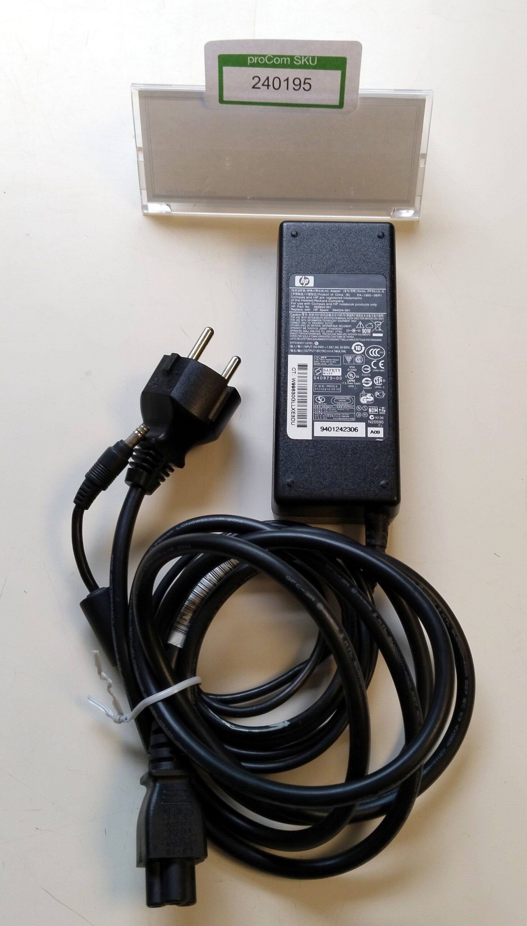 Power4Laptops Netzteil & Ladegerät – Passend Für ECS G10iL Notebook (19V, 2.1A)