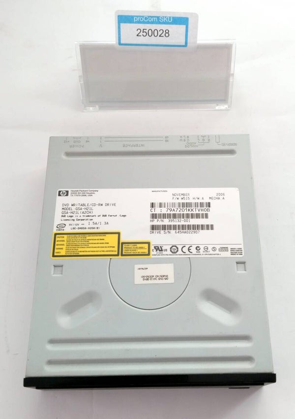 DVD-RW / Laufwerk für PC / HP / GSA-H21L / IDE