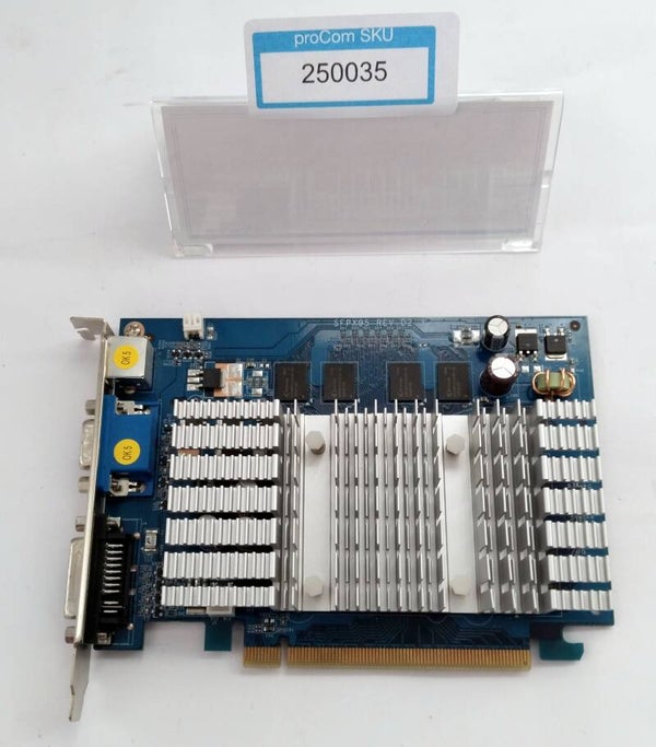 Grafikkarte / Nvidia GeForce 9400GT / 512 MB DDR2 / VGA / DVI / S-Video