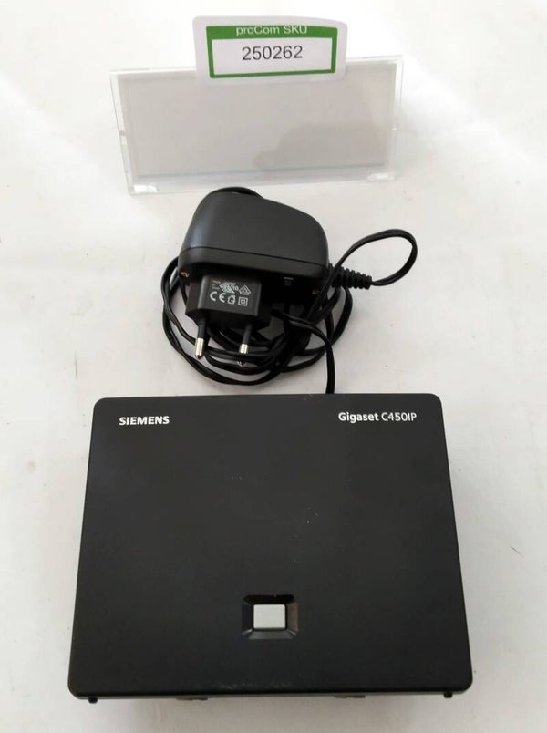 Siemens Gigaset C450IP / Basistation mit Netzteil