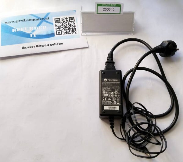 Netzteil für Polycom / PSC18U-480 / 48V / 0,38A