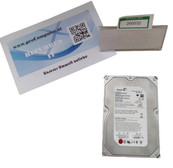 HDD / Festplatte / Seagate Barracuda / ST325820AS / 250 GB / 3,5 Zoll