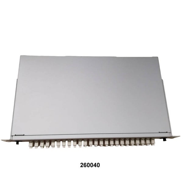 LWL-Spleißbox, Glasfaser-Spleißbox, LSBEC124SCOM3SX, 24 Port, 1HE