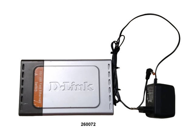 Switch, D-Link DES-1008D, 10/100 Mbit's Fast Ethernet, 8 Port