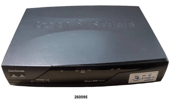 Cisco 871-K9 Integrated Services Router, 4-Port, 100 Mbps