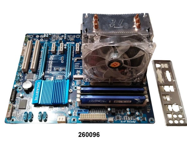 Mainboard, Gigabyte GA-Z77-D3H, inkl. Intel i5, 3,6 GHz, 16 GB DDR3 RAM