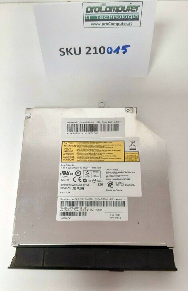 DVD-RW / Laufwerk für Acer Aspire 7551G