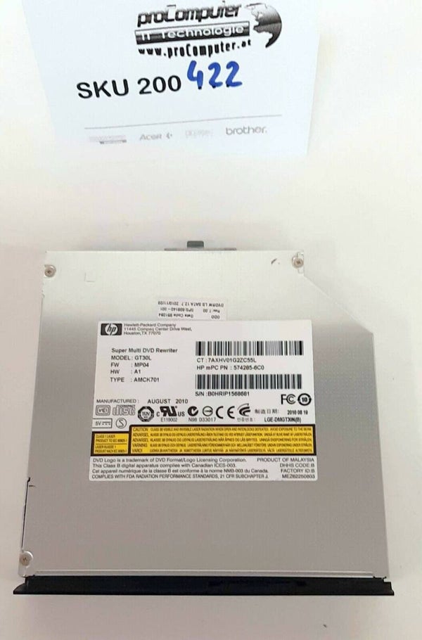 DVD-RW / Laufwerk für HP Compaq 625