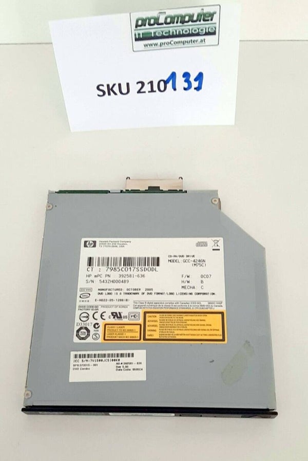 DVD-RW / Laufwerk für HP Compaq NX8220