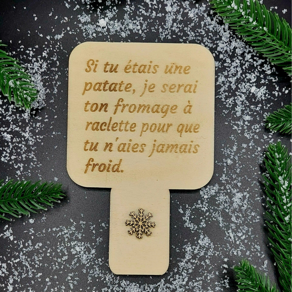 Le Repose-Poêlon à Raclette