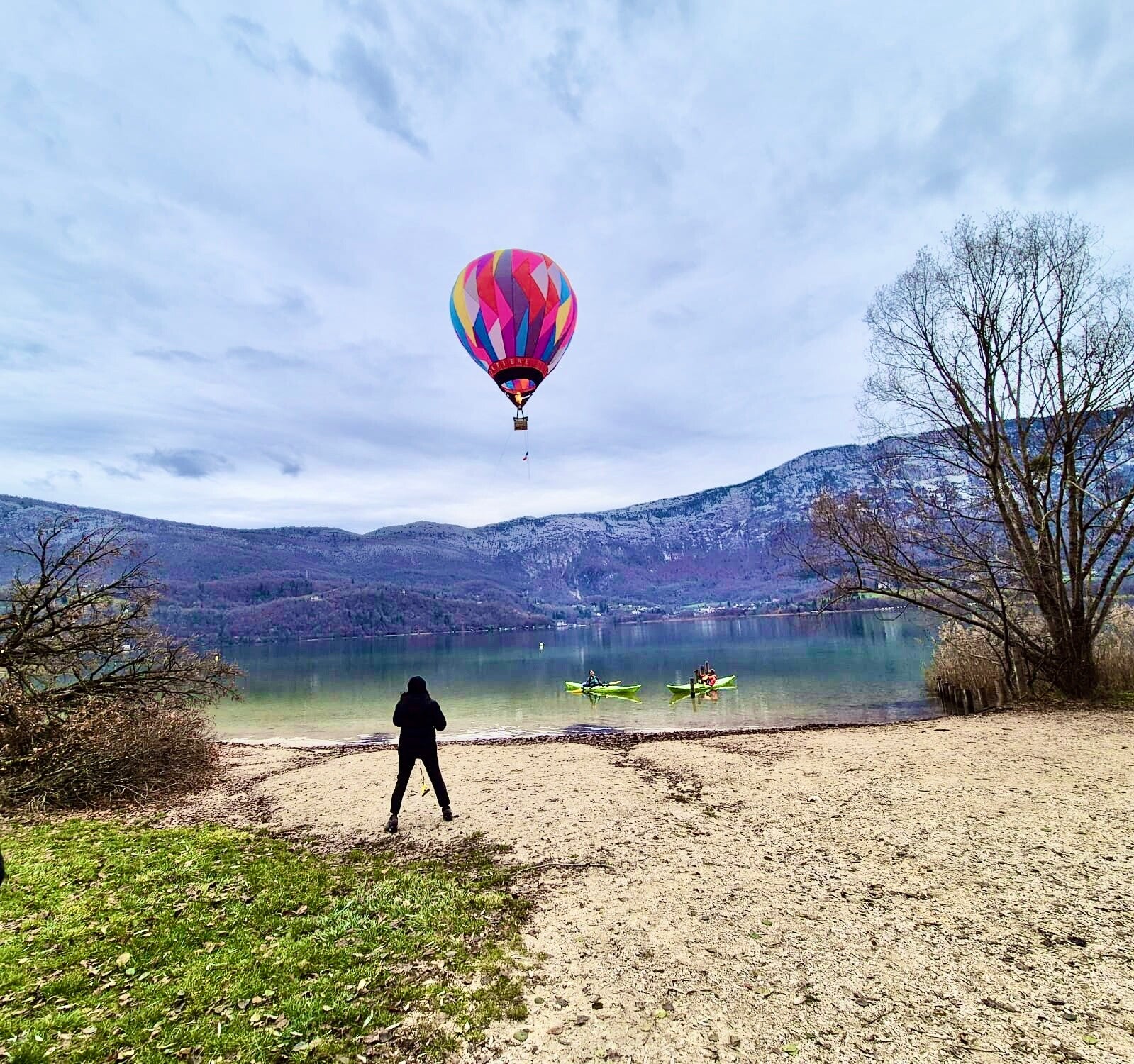 Animation séminaire en mini-montgolfière