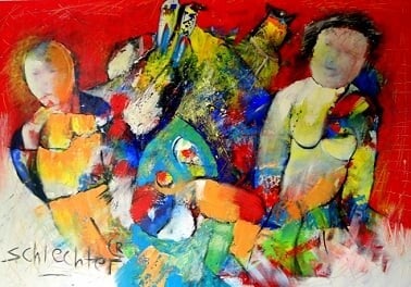 Ontwrichting 100x140cm