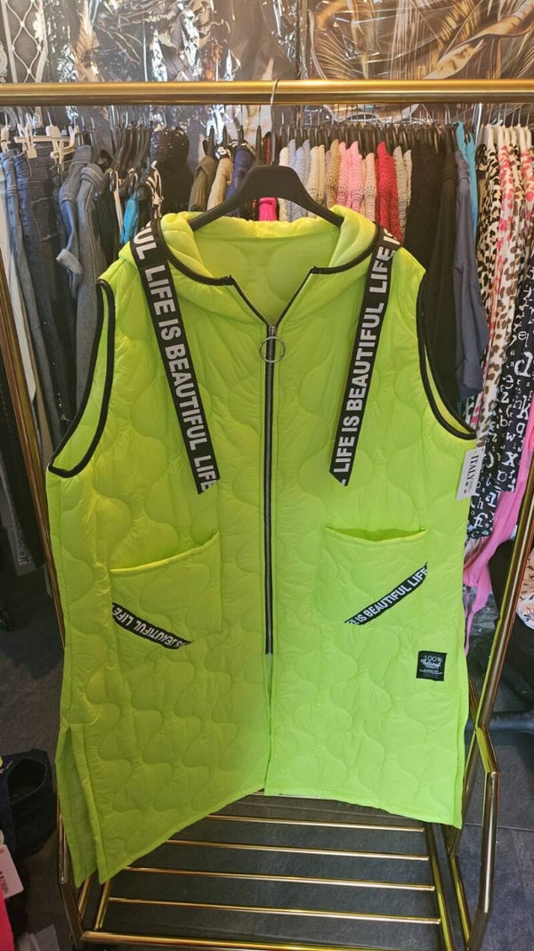 Übergangsweste  Gelb
