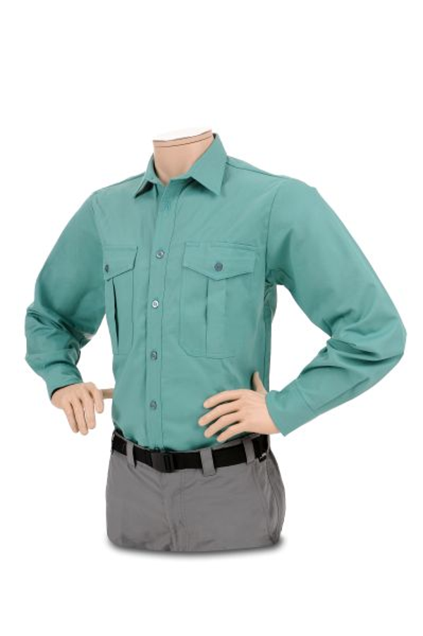 Pfadfinderhemd, getragen