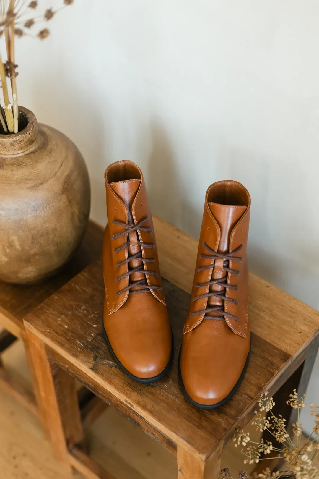 Winterstiefel "Klara" - in Schokolade, Cognac, Schwarz