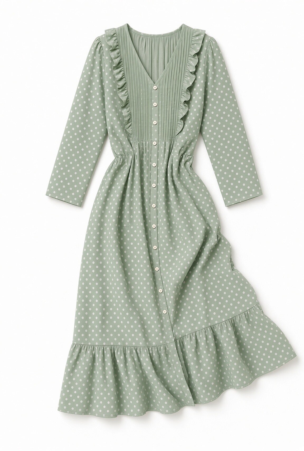 Bonjour Tristesse - Kleid aus fließender Baumwolle