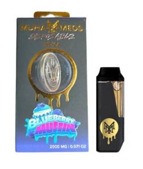 PLUMA WAX – MUHA MEDS  "Blueberry Muffin" 2ml (ÍNDICA)
