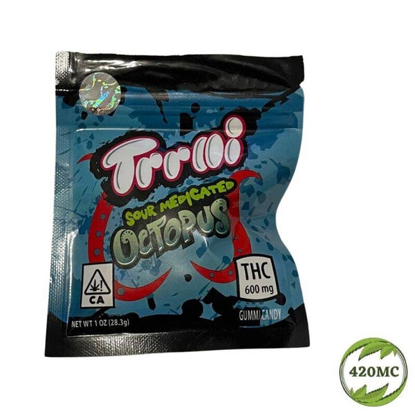 GOMITAS TRRLLI "Sour Medicated Octopus"  (600mg)