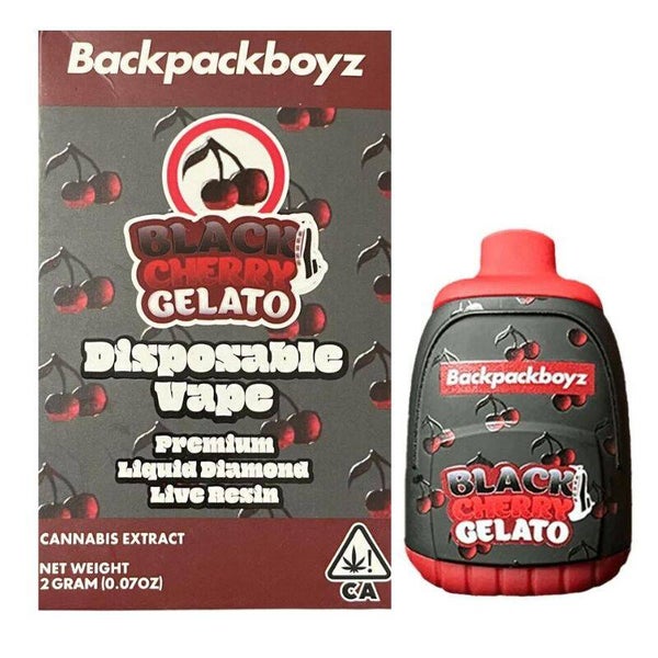 PLUMA DESECHABLE  – BACKPACKBOYZ «Black Cherry Gelato"