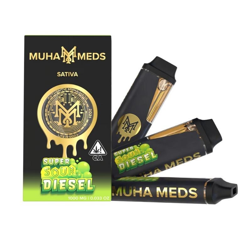 PLUMA WAX – MUHA MEDS  "Super Sour Diesel" 2ml (SATIVA)
