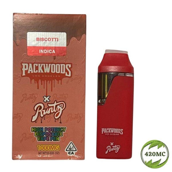 Pluma desechable PACKWOODS "Biscotti"