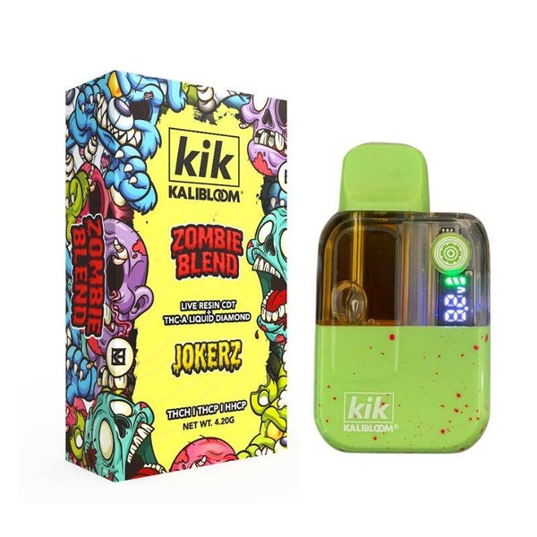 PLUMA DE WAX DESECHABLE - ZOMBIE BLEND - "Jokerz" 4.2 ML (INDICA)