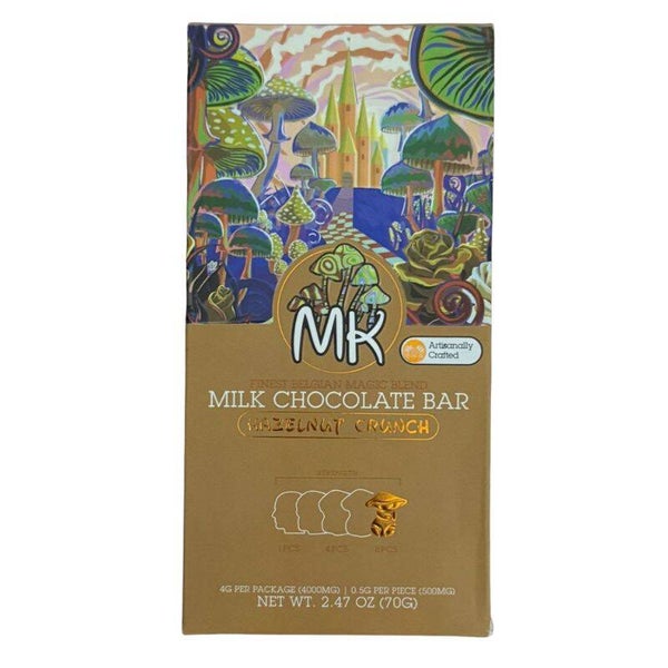 CHOCO HONGO- MK "Hazelnut Crunch" 8 piezas (4000 mg)
