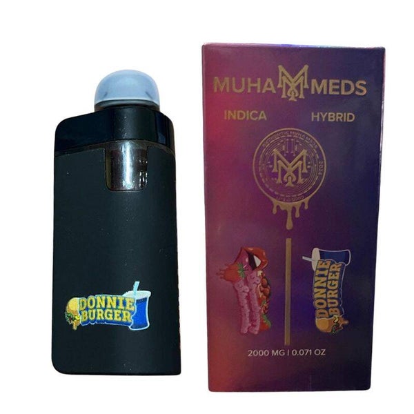 PLUMA WAX – MUHA MEDS (2 en 1) "Donnie Burguer - Strawberry Shortcake" 2ML (SATIVA)