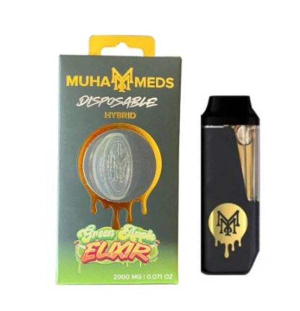 PLUMA WAX – MUHA MEDS  "Green Apple Elixir" 2ML (HIBRIDA)