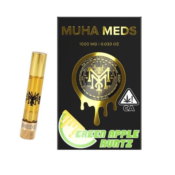 Cart MUHA MEDS "Green Apple Runtz" (ÍNDICA)