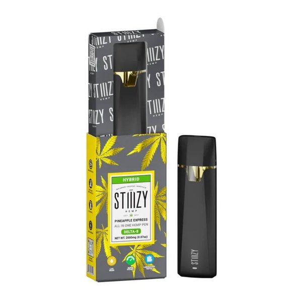 PLUMA DE WAX DESECHABLE - DELTA 8 STIIIZY - "Pineapple express" 2ML (HÍBRIDA)
