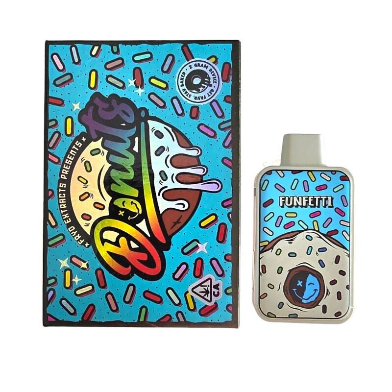 PLUMA DE WAX DESECHABLE - DONUTS X FRYD  "Funfetti" 2ML (ÍNDICA)