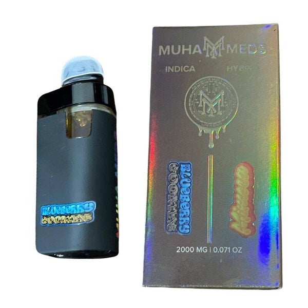 PLUMA WAX – MUHA MEDS (2 en 1) "Blueberry Cookies - Mimosa" 2ML (HÍBRIDA/SATIVA)