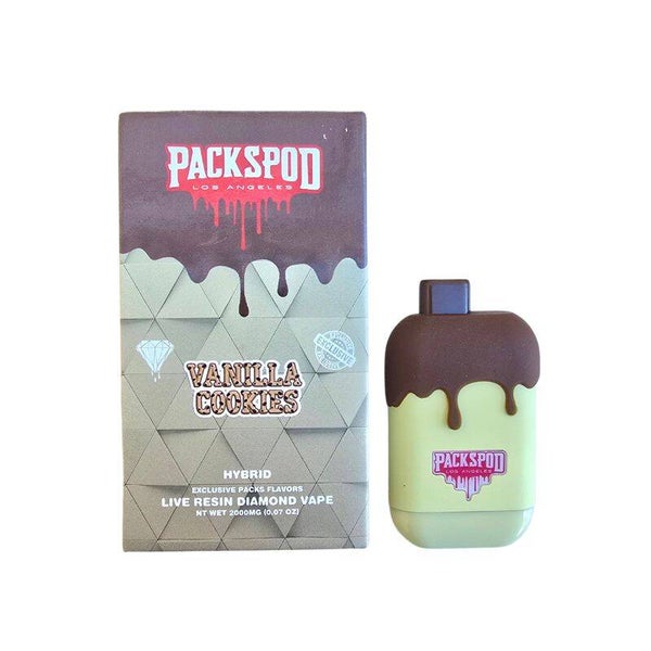 PLUMA DE WAX  - PACKSPOD 2ML "Vainilla Cookies" (HÍBRIDA)