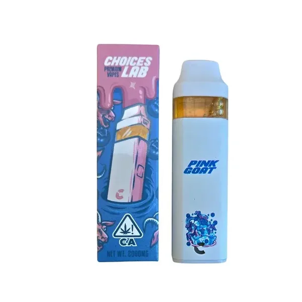 PLUMA DE  - CHOICESLAB (2 en 1) "Blueberry sundae & Pink goat" 2ML (INDICA/HIBRIDA)