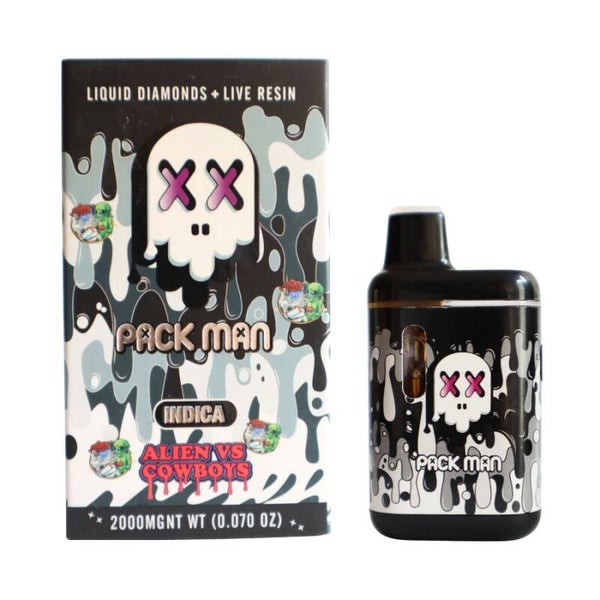 PLUMA DESECHABLE – PACK MAN «Alien vs Cowboys» (ÍNDICA)