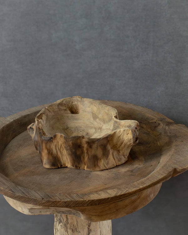 Bowl Teak Erosie