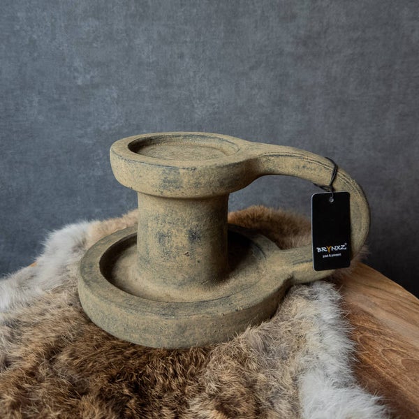 Brynxz - Candleholder with Ear - Majestic Vintage | Stoere Kandelaar