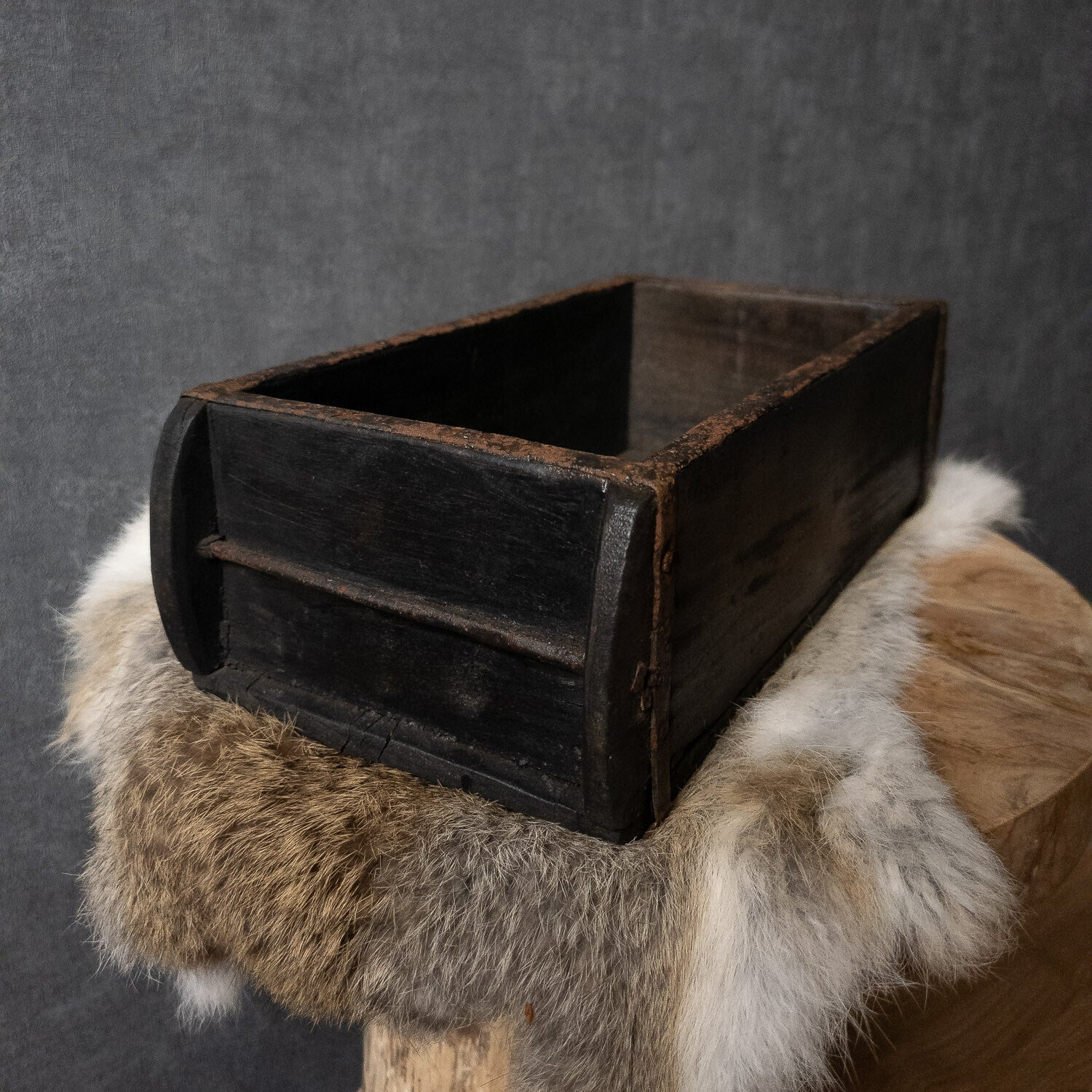 Houten Steenmal Donkerbruin - Authentiek & Stoer