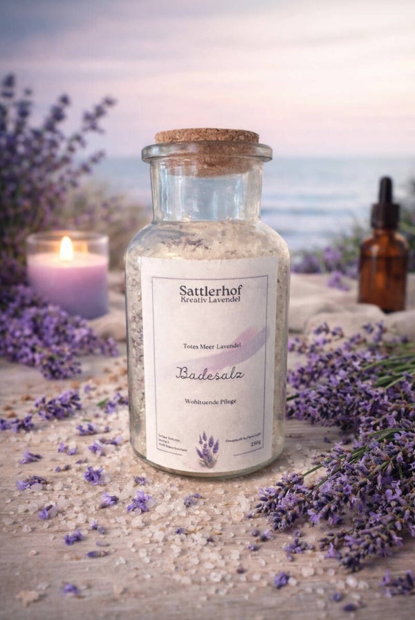 Badesalz „Totes Meer Lavendel“