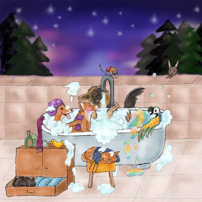  illustraties Jorien Kooistra dogs