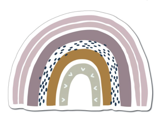 Muurcirkel regenboog