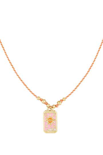 Eclipse charm necklace