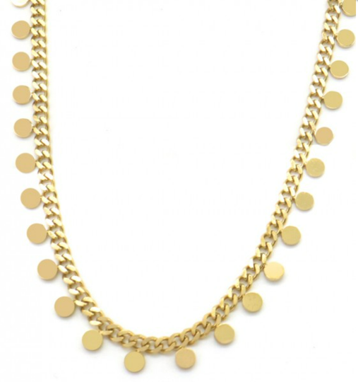 Necklace coins