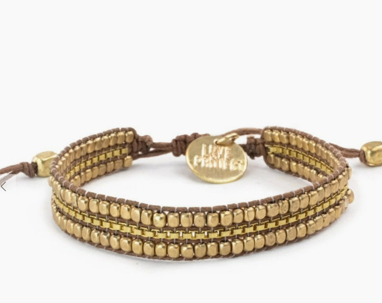 Love is project armband diwali gold