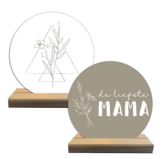 Muurcirkel de liefste mama
