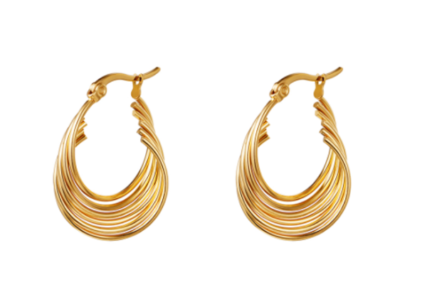 Oorbellen moderne twist